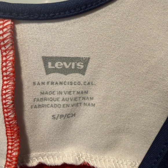 Levi's Navy and Red Bodysuit - Picture 4 of 5
